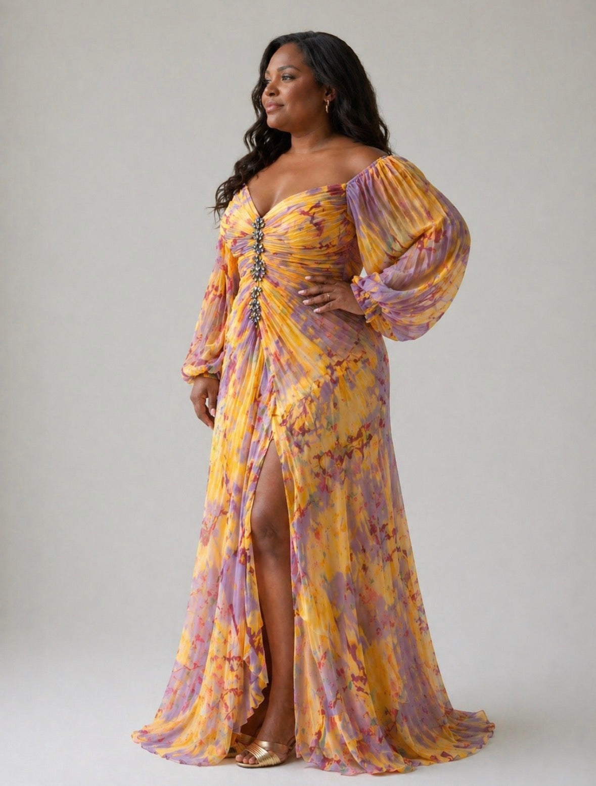 Margot – Elegant V-Neck Dress