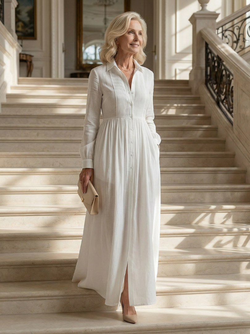 Elodie – Soft Flow Maxi Dress