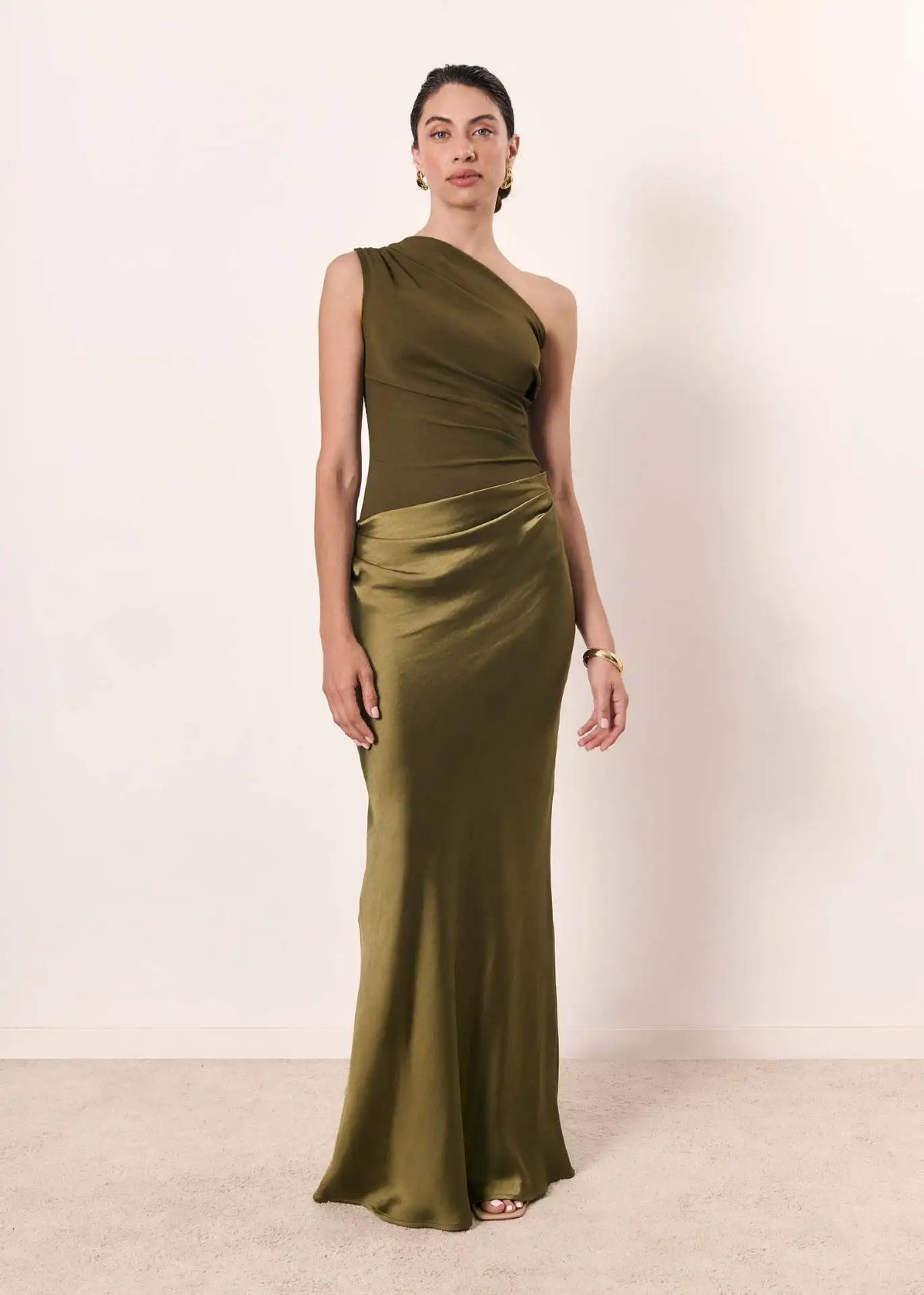 Arabella – Satin Maxi Dress