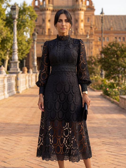 Carla | Spring Lace Dress