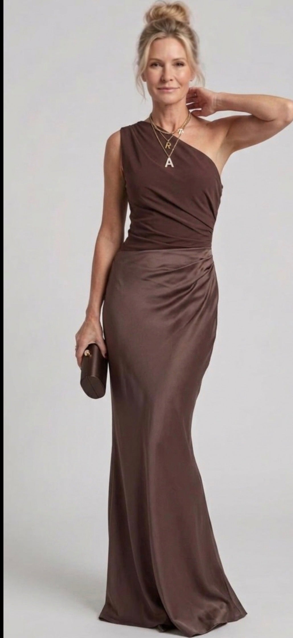 Arabella – Satin Maxi Dress