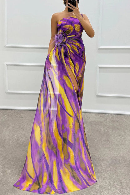Raffaella – Vibrant Draped Dress