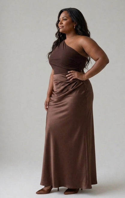 Arabella – Satin Maxi Dress