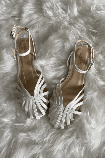 Vittoria | Gold Embellished Sandals