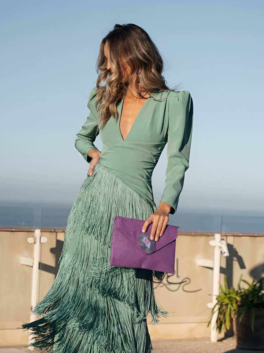 Rosella | Fringe Dress