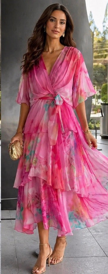 Poppy – Layered Floral Sun Dress