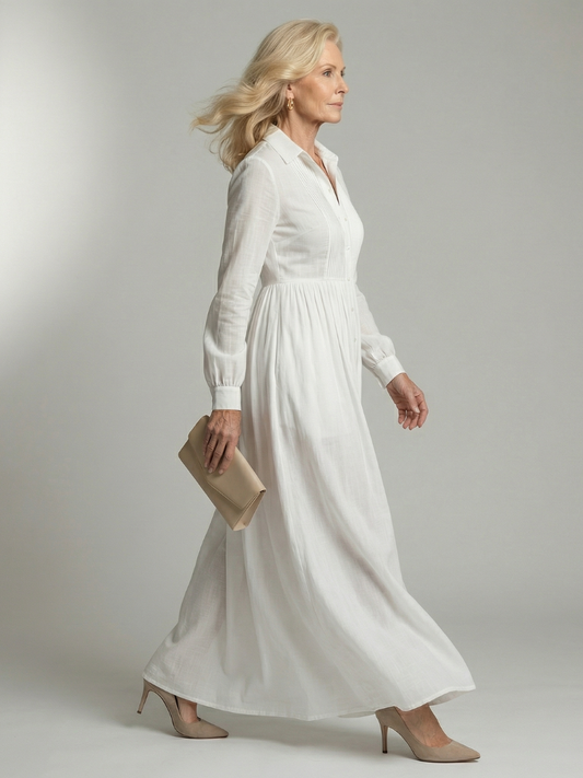 Elodie – Soft Flow Maxi Dress