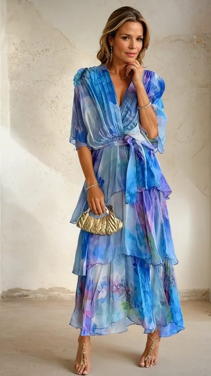 Poppy – Layered Floral Sun Dress
