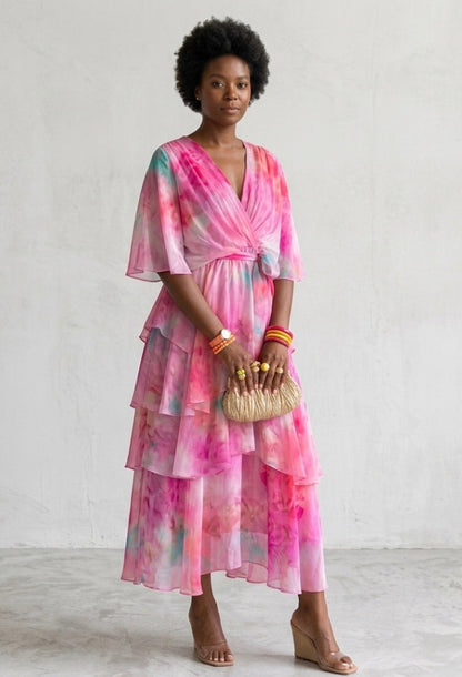 Poppy – Layered Floral Sun Dress