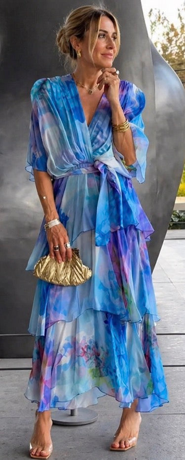 Poppy – Layered Floral Sun Dress