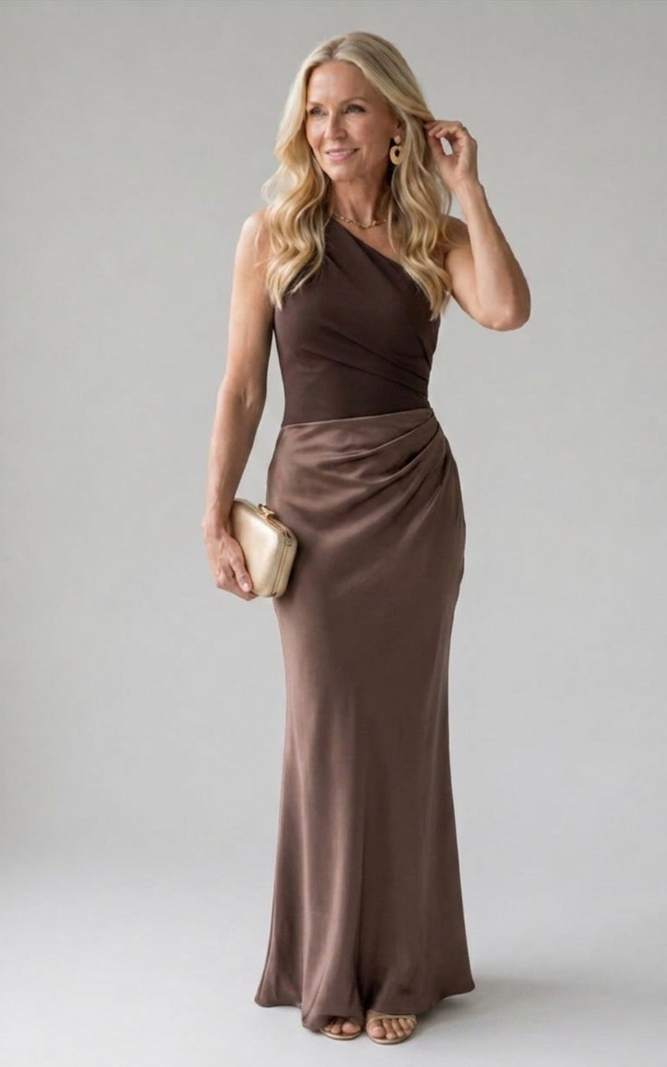 Arabella – Satin Maxi Dress