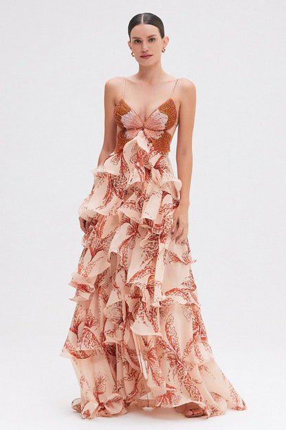 Nina | Ruffle Dress