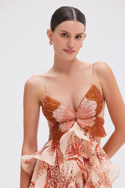 Nina | Ruffle Dress