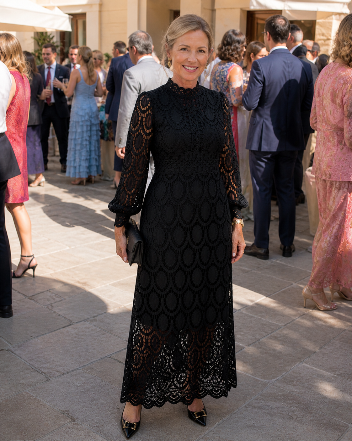 Annabel – Lace Midi Dress