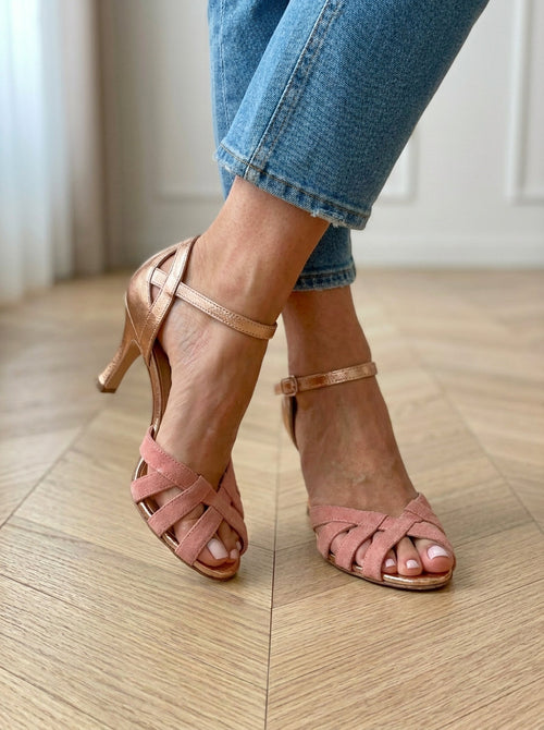 Danariah | Comfort Heels – Pink