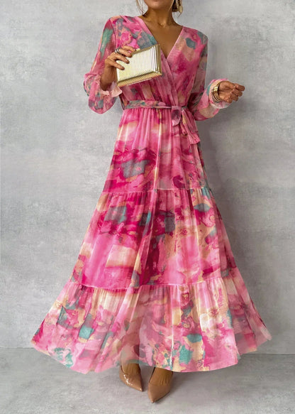 Fleur – Floral Print Wrap Dress