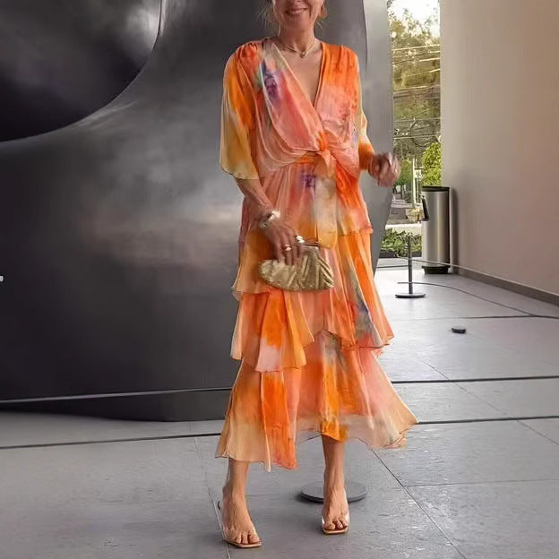 Poppy – Layered Floral Sun Dress