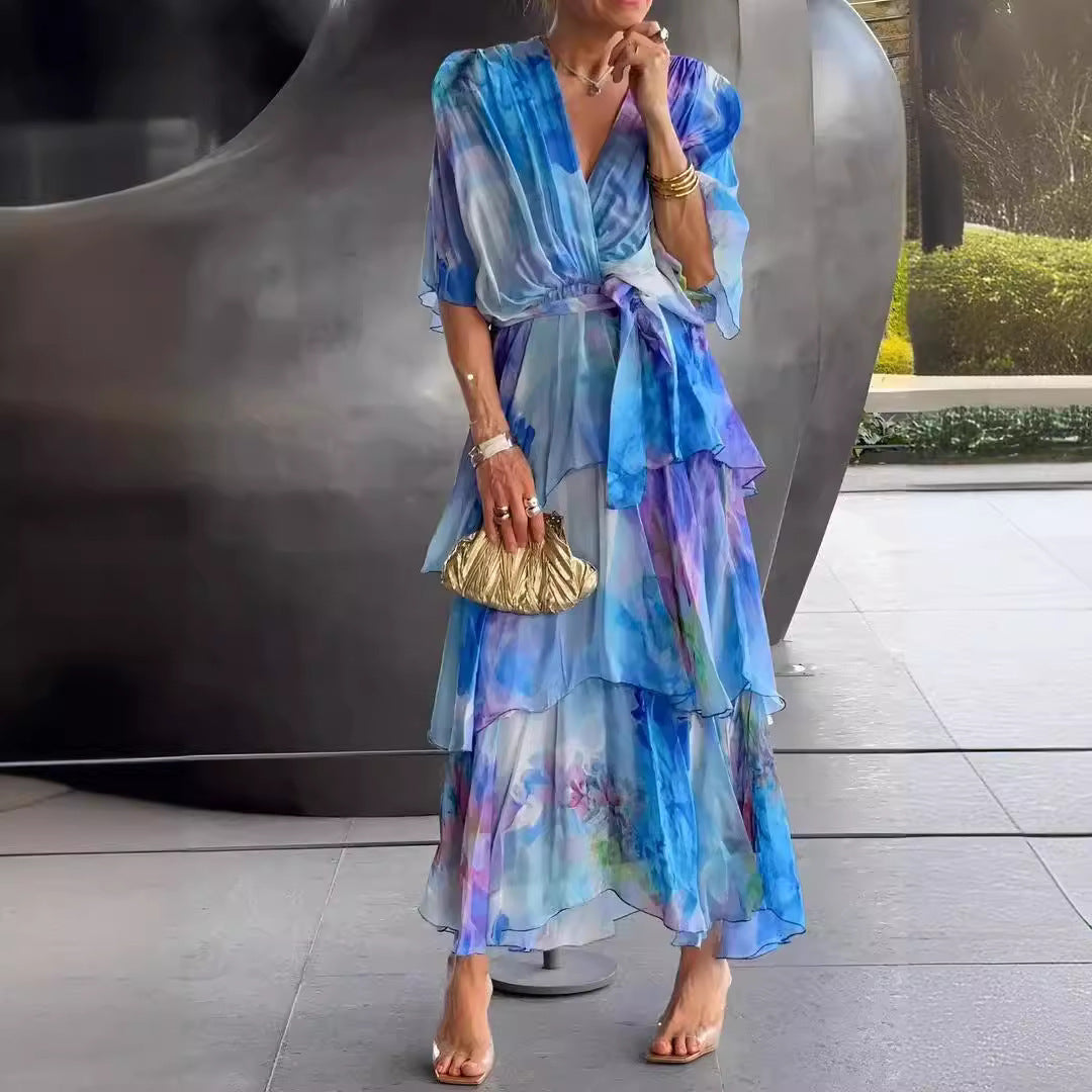 Poppy – Layered Floral Sun Dress