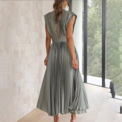 Philippa – Pleated Midi Dress