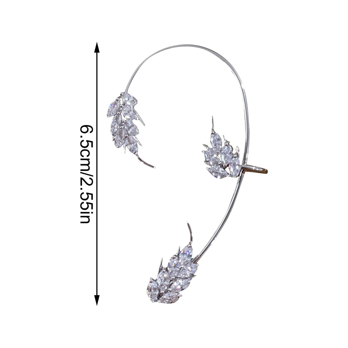 Elysian Leaf Ear Cuff – Pair