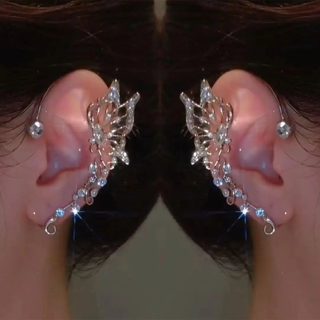 Etherea Butterfly Ear Cuff – Pair