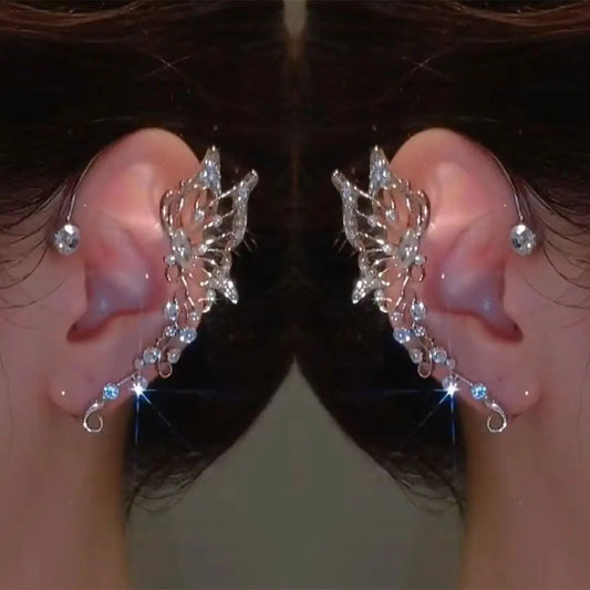 Etherea Butterfly Ear Cuff – Pair