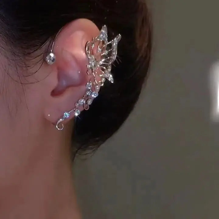 Etherea Butterfly Ear Cuff – Pair