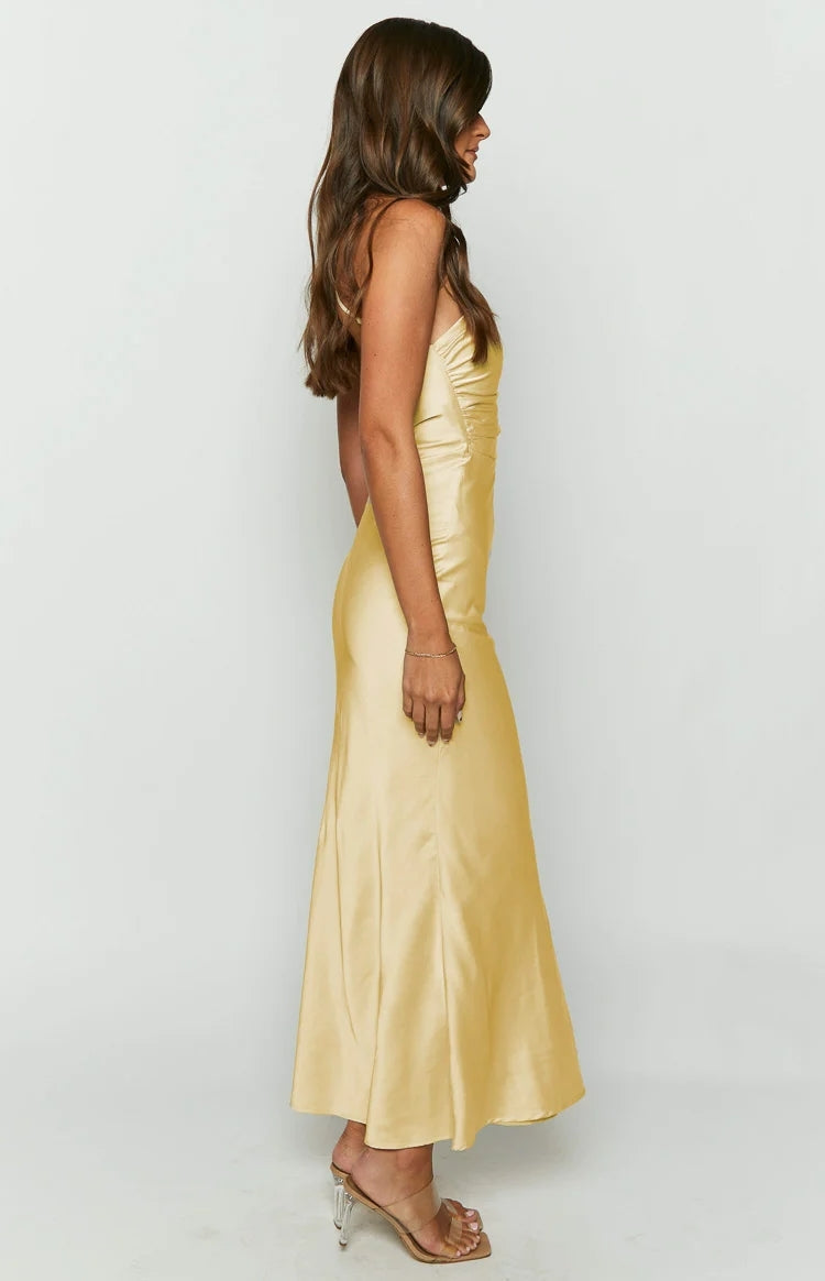 Amalia | Satin Dress