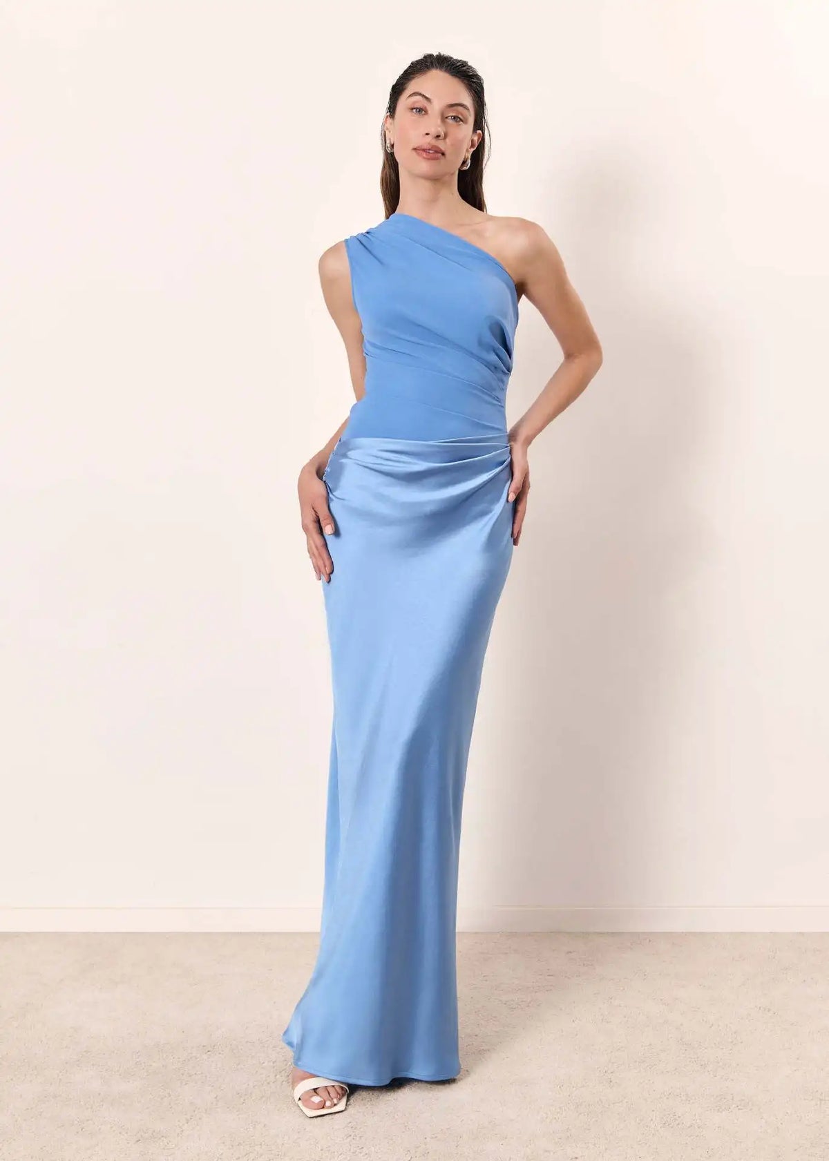 Arabella – Satin Maxi Dress