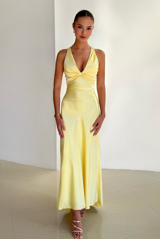 Dafne | Satin Dress