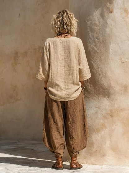 Eleonora | Bohemian Art Print Three-Piece Set