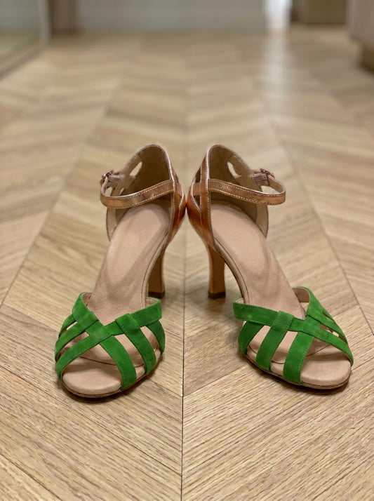 Danariah | Comfort Heels – Green