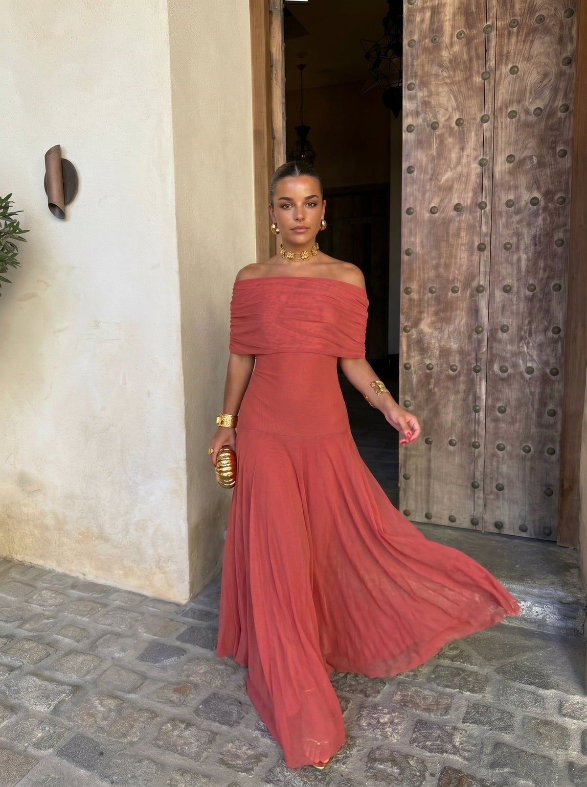 Chiara | Green Toledo Dress