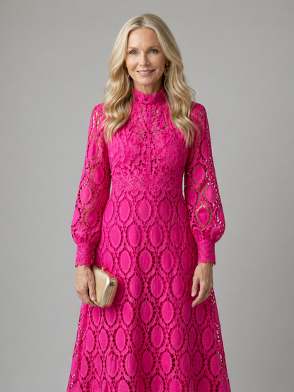 Annabel – Lace Midi Dress