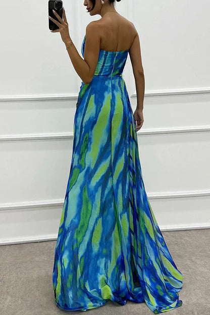 Raffaella – Vibrant Draped Dress