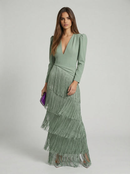 Rosella | Fringe Dress