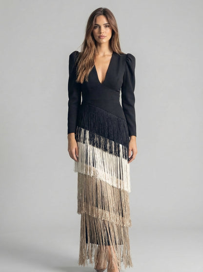 Rosella | Fringe Dress
