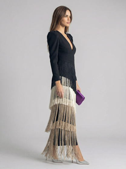 Rosella | Fringe Dress