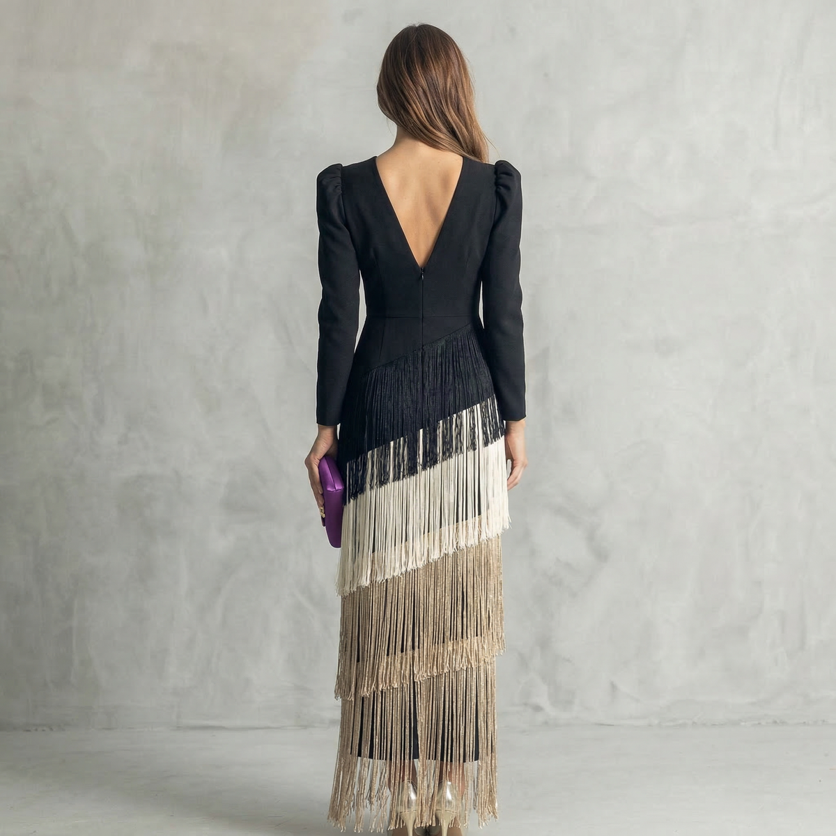 Rosella | Fringe Dress