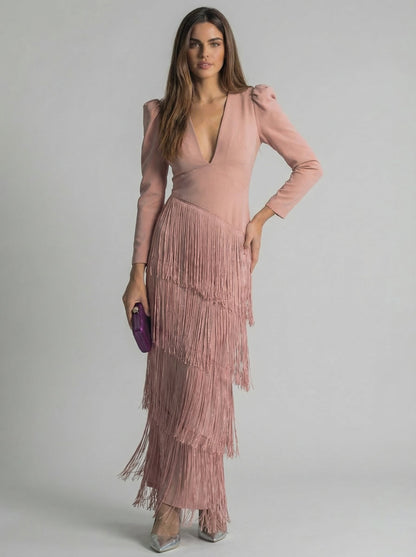 Rosella | Fringe Dress