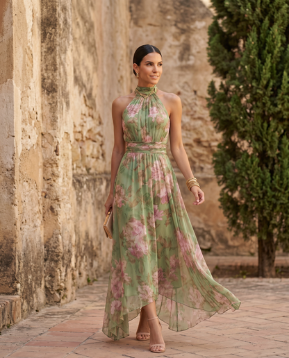 Olivia | Elegant Floral Dress