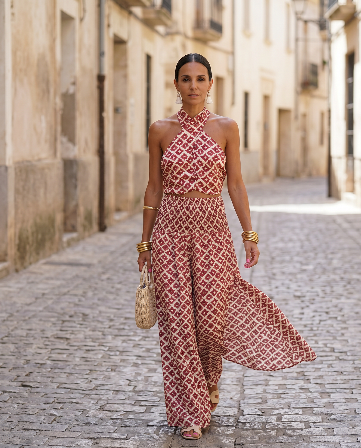 Dora | Elegant Off-Shoulder Set
