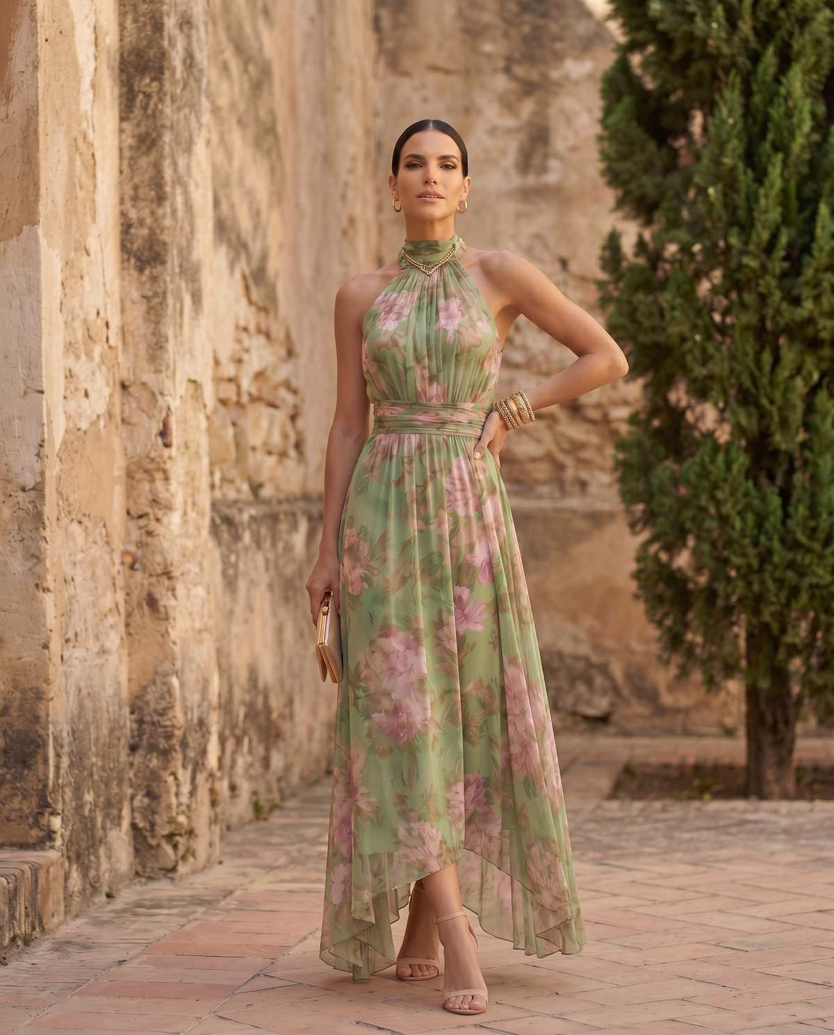 Olivia | Elegant Floral Dress