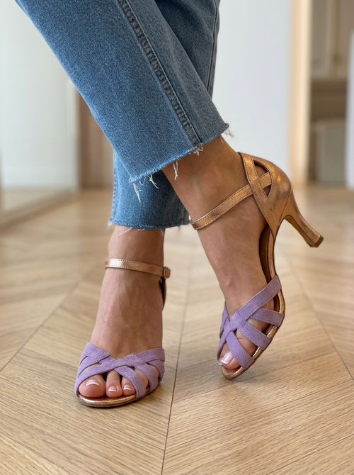 Danariah | Comfort Heels – Purple