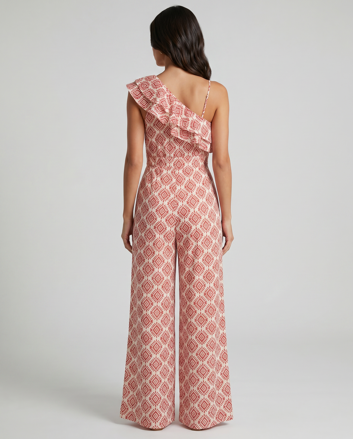 Giulia | Spring Geometric Print Jumpsuit