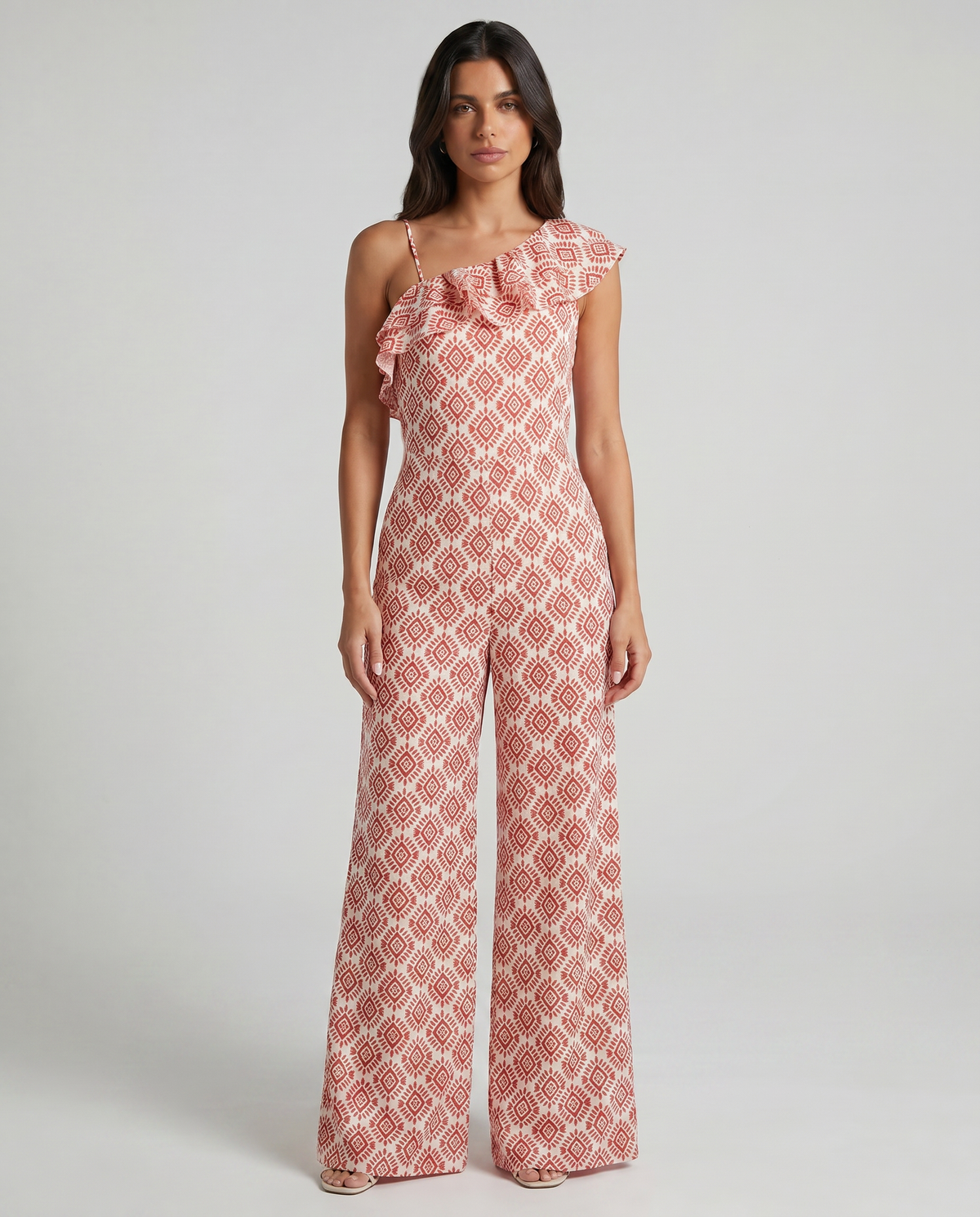 Giulia | Spring Geometric Print Jumpsuit