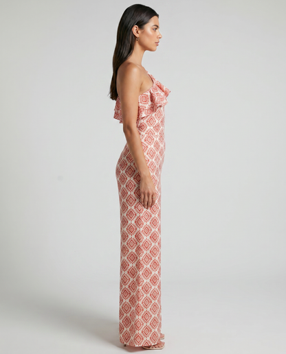 Giulia | Spring Geometric Print Jumpsuit