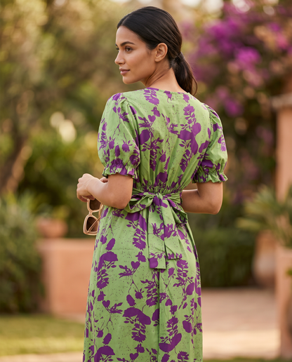 Silvana | Printed Spring Dress