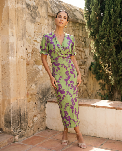 Silvana | Printed Spring Dress